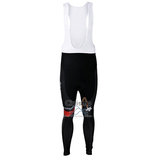 Bmc Ropa Ciclismo Culotte Largo 2017 Mangas Largas Rojo y Verde